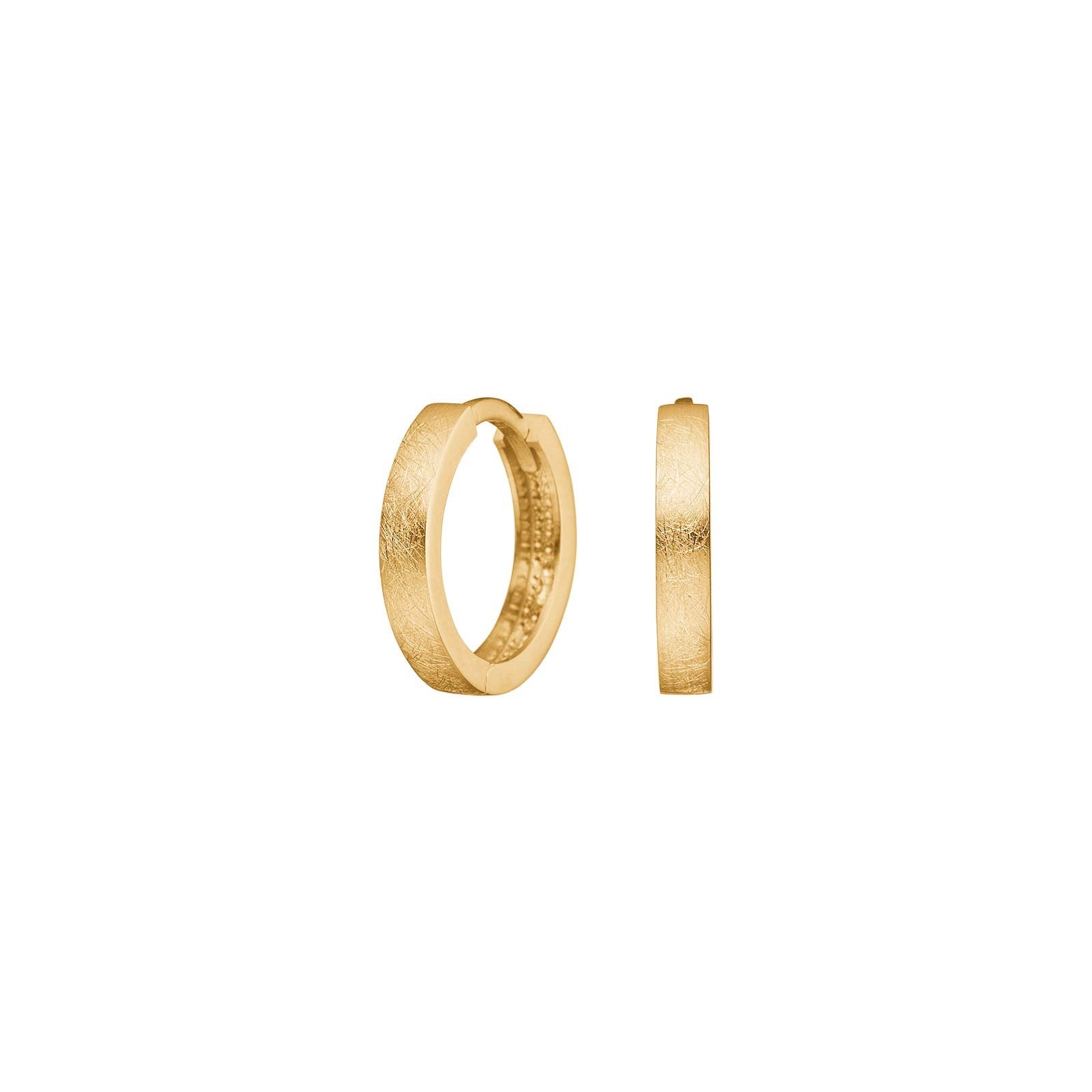 8ct. gold hoops