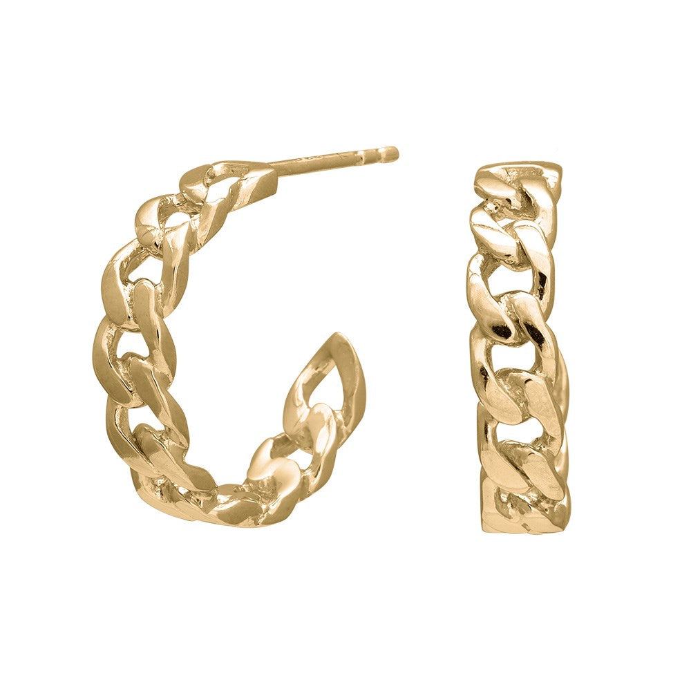 Silver creoles PANZER52 20mm