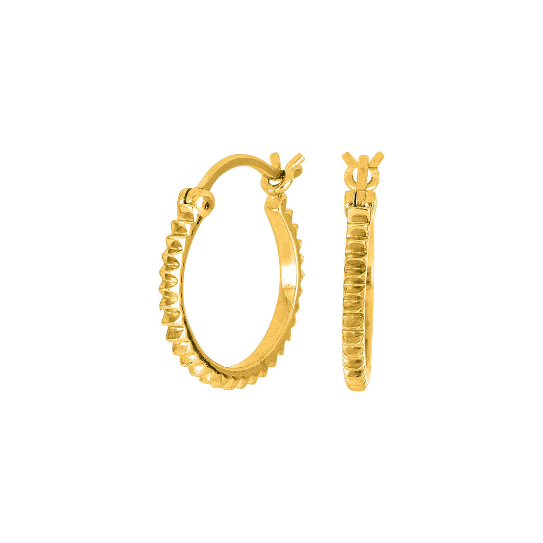 Silver earrings NICE52 1.5mm