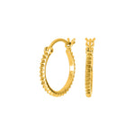 Silver earrings NICE52 1.5mm