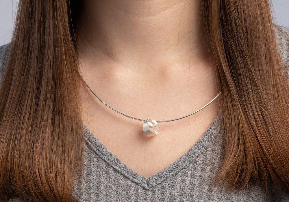 NOK 925 Pendant brushed