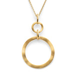 925/- pendant, gp satin