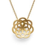 925/- pendant, gp satin