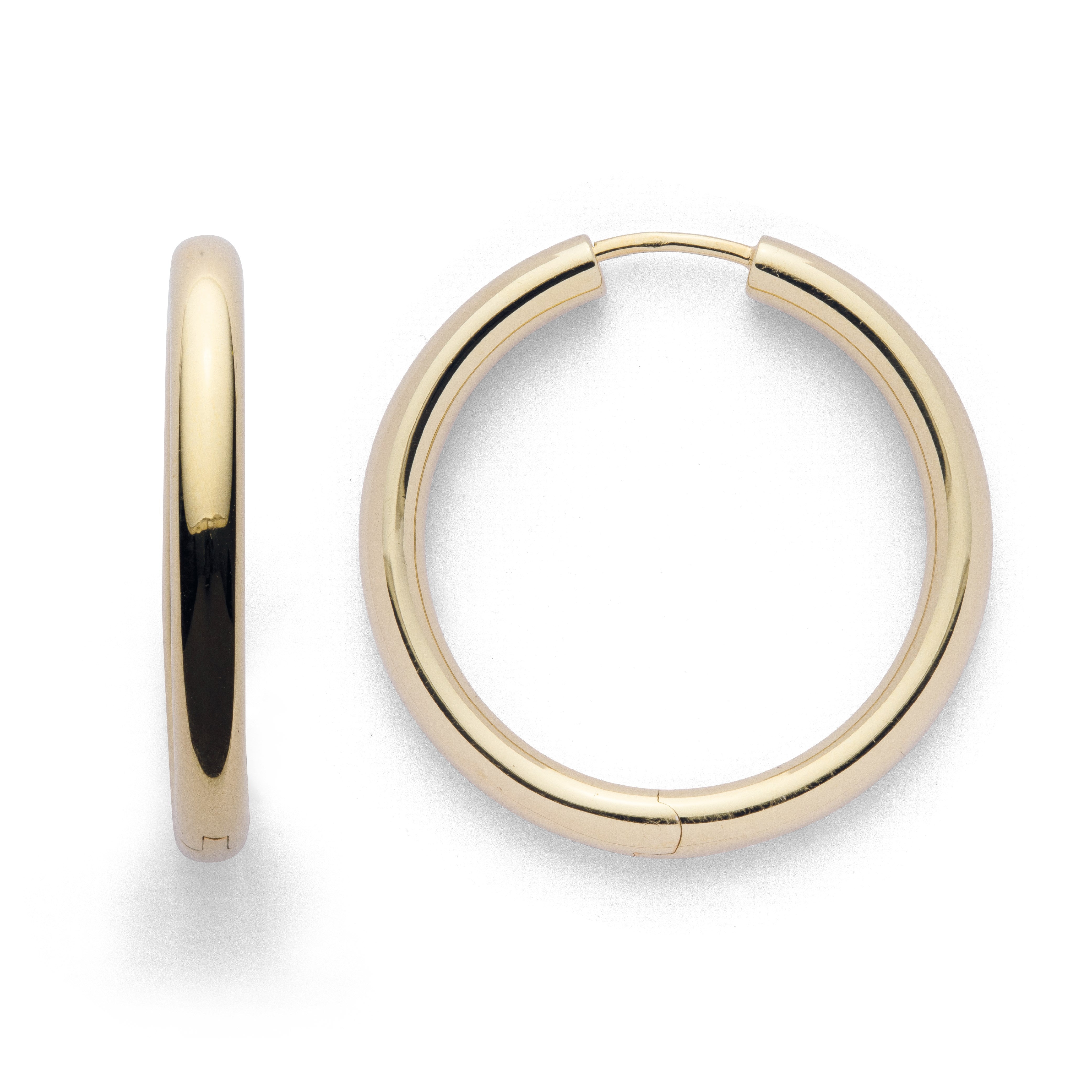 925/- hinge earrings, gp pol.