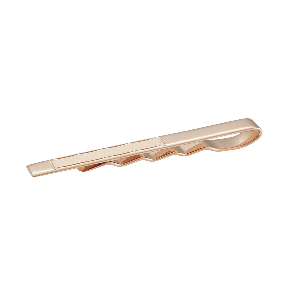 Tie clip 925 rose gold