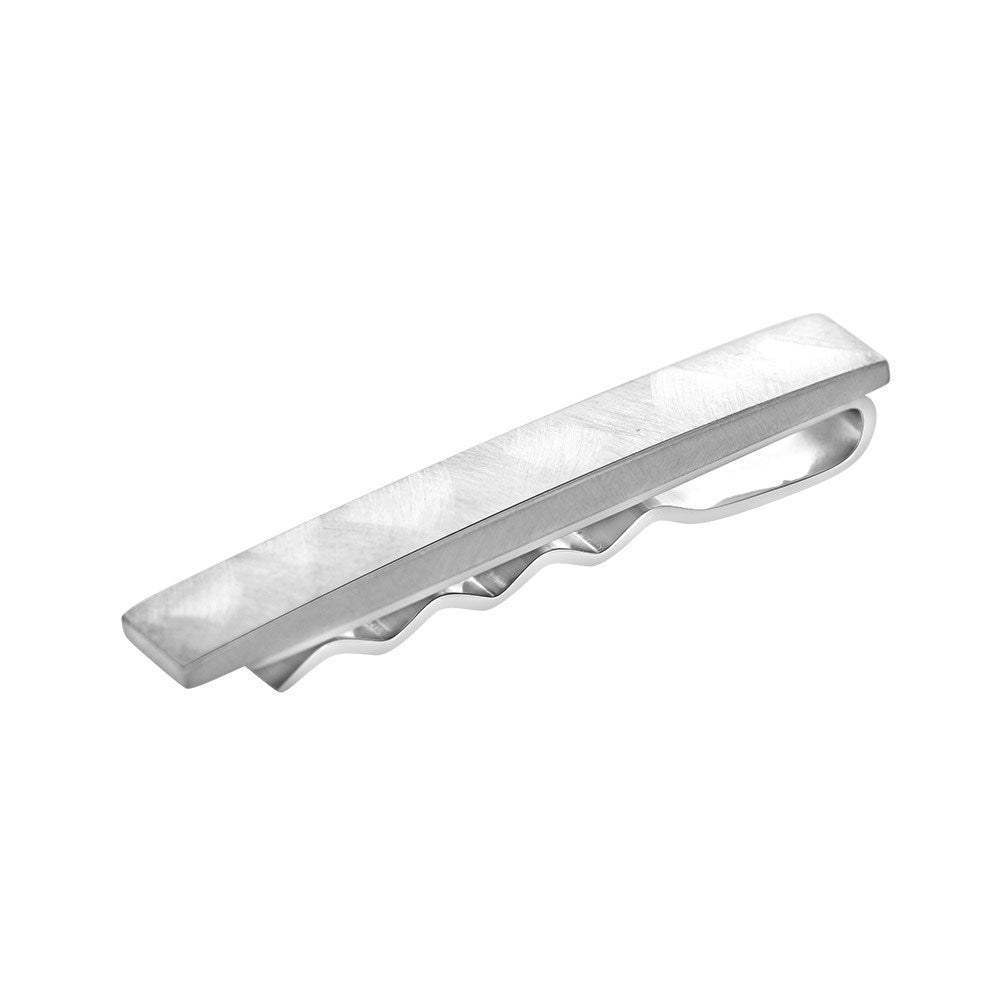 Stainless steel tie clip