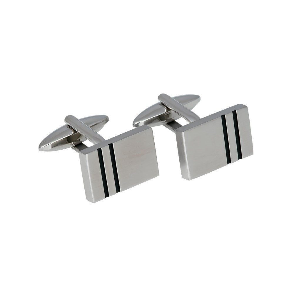Stainless steel cuff links