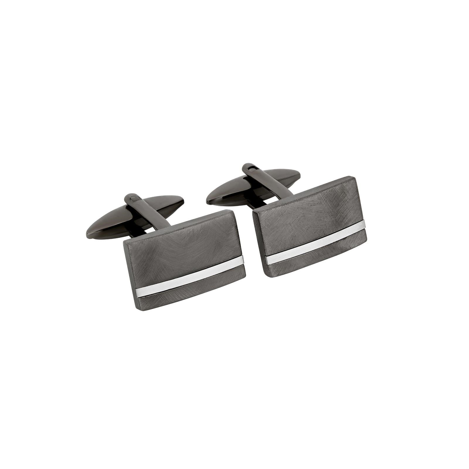Stainless steel cuff links