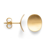 925/- earstud, gp satin