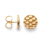 925/- earstud, gp satin