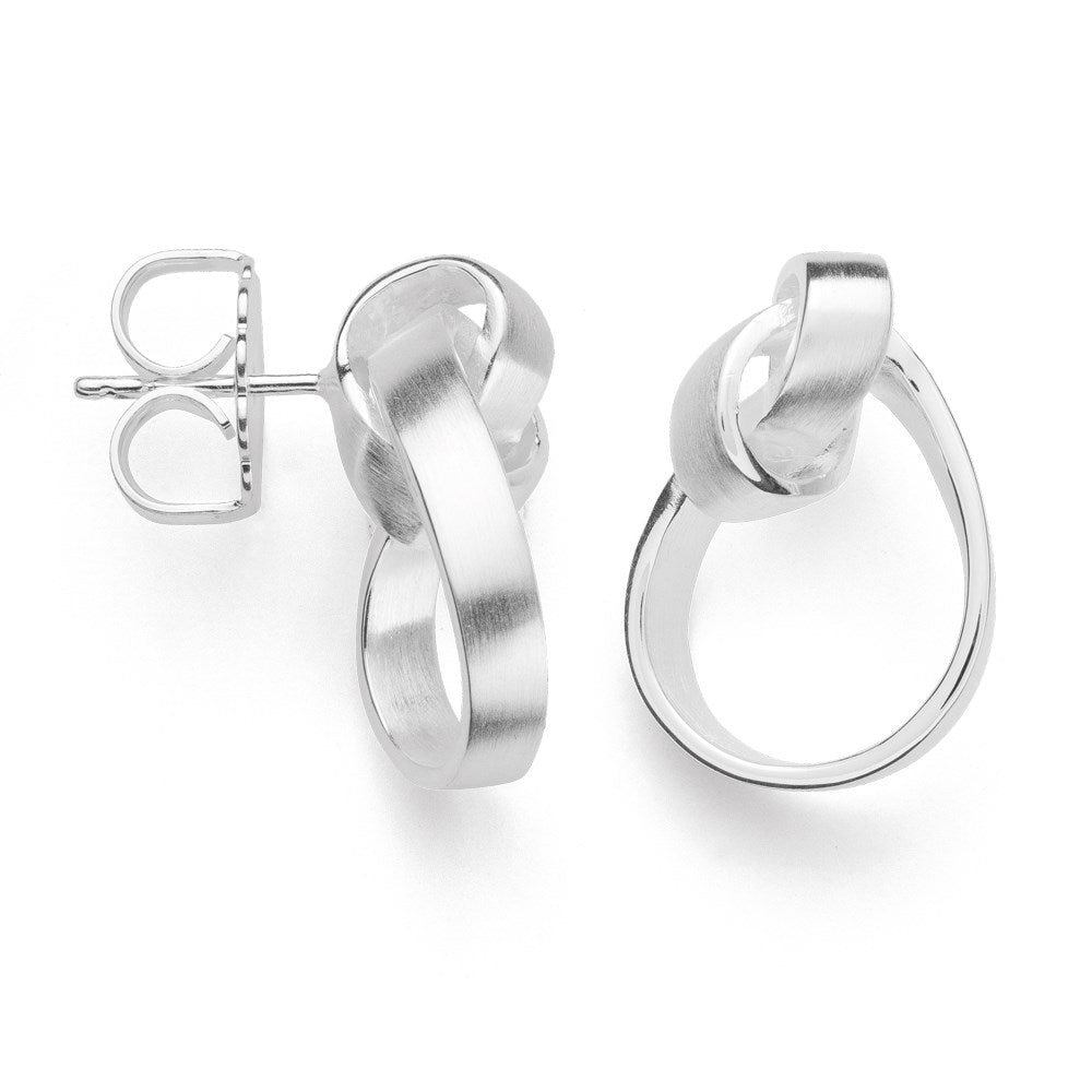 925/- Earrings matt.