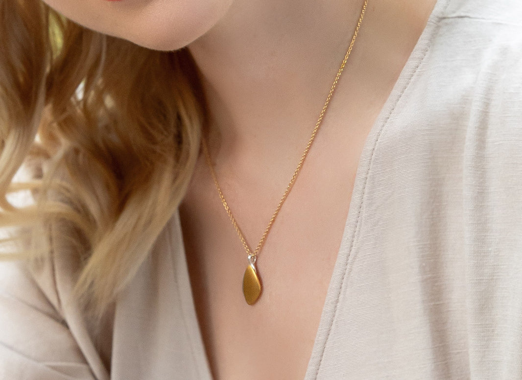 925/- Pendant, partly matte fg