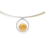 925/- Pendant, partially fg matt/brushed