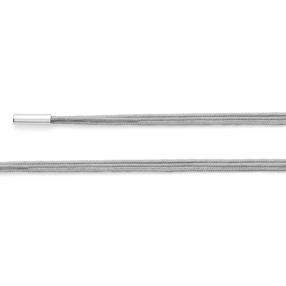 nylon cord triple w 925/- end caps light grey