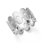 NOK 925 Ring brushed