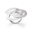 NOK 925 Ring brushed