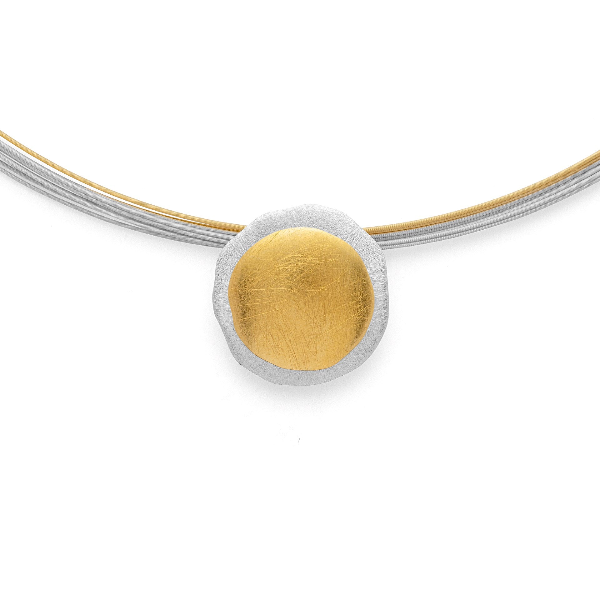 NOK 925 Pendant, partly cf. matte/brushed