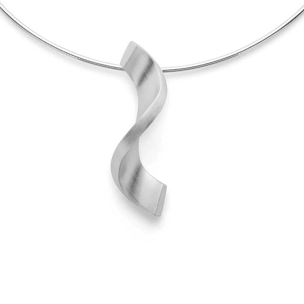 925/- pendant, matt
