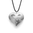 925/- pendant, brushed/glossy