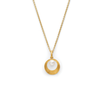 925/pendant,gold-pl.,matt,cult.freshw.pearl 0,83ct