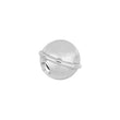 Silver ball system-lock matt/glossy 15mm