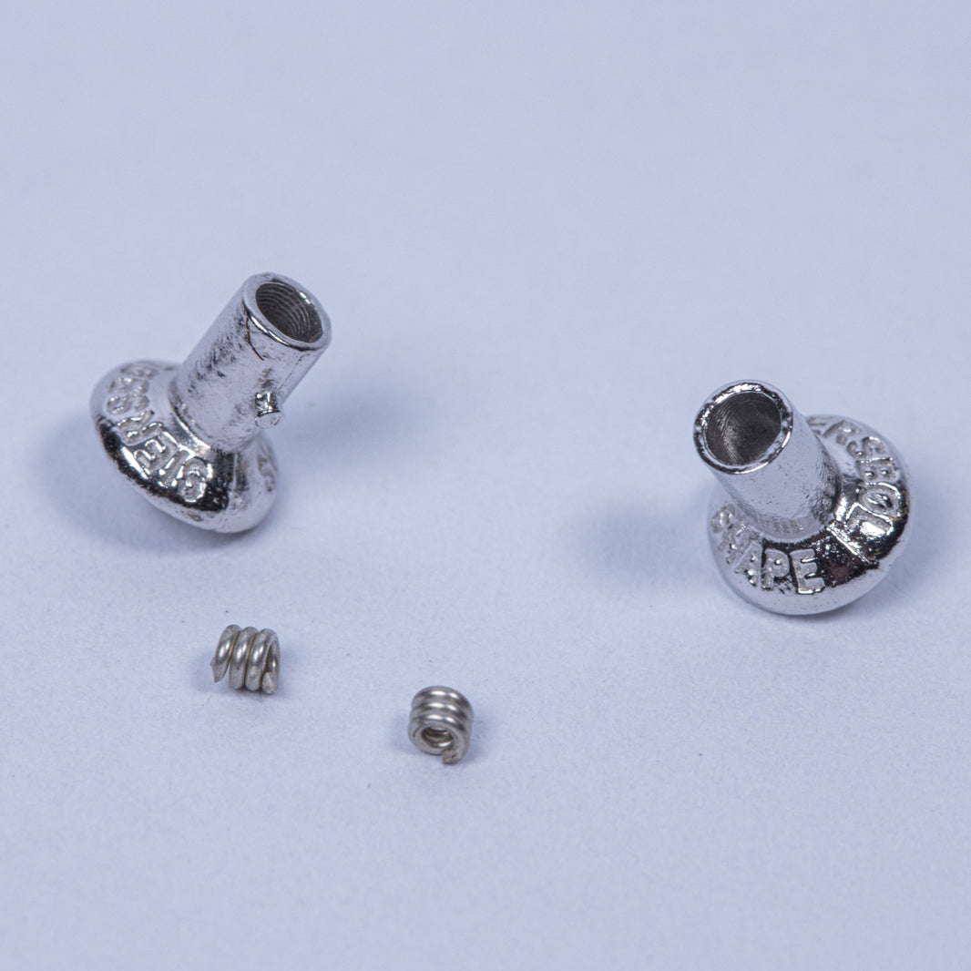 Silver rhod. bayonet 2pcs.