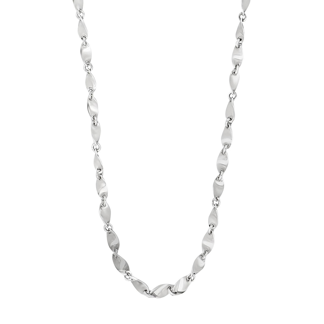 Rhod. Silver Halskette