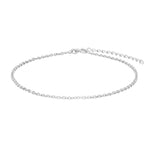Rhodium-pl. silver bracelet SUMMER52 17+3cm