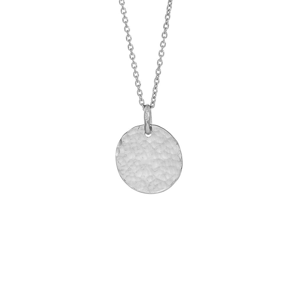 Rhd. silver necklace TWO-SIDED52 15mm