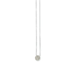 Silver necklace w/cz