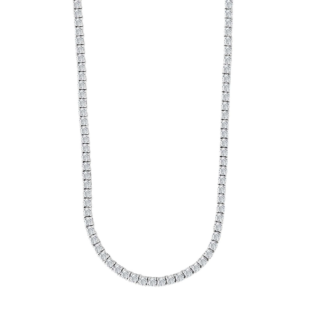 Silver necklace KARENNOR