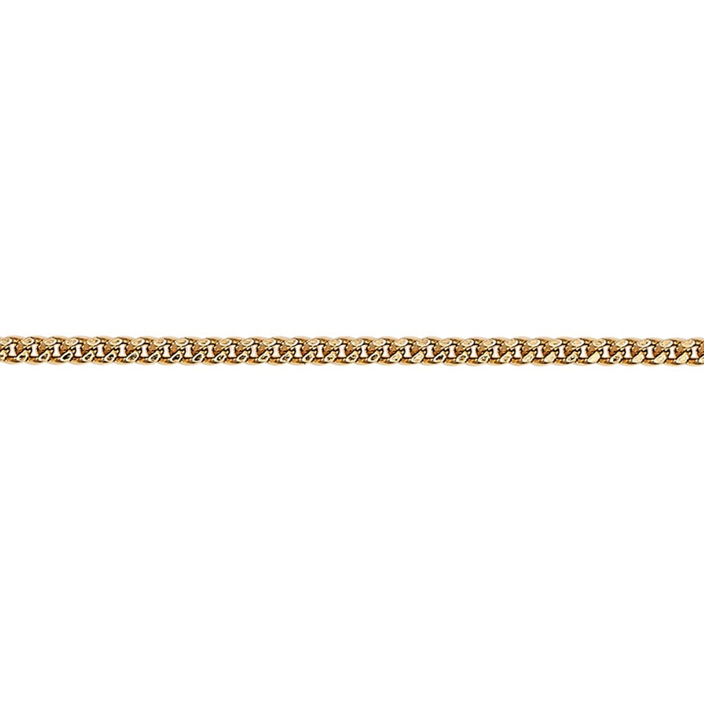 9ct. gold bracelet flat panser 40 wire