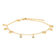 Sølv armbånd GIANOR 3mm 17+3cm