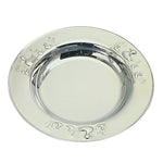 Sølv (925S) tallerken m. ænder