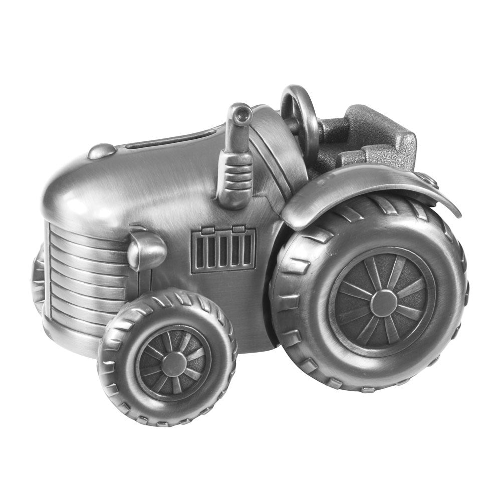 Fortinnet sparebøsse traktor