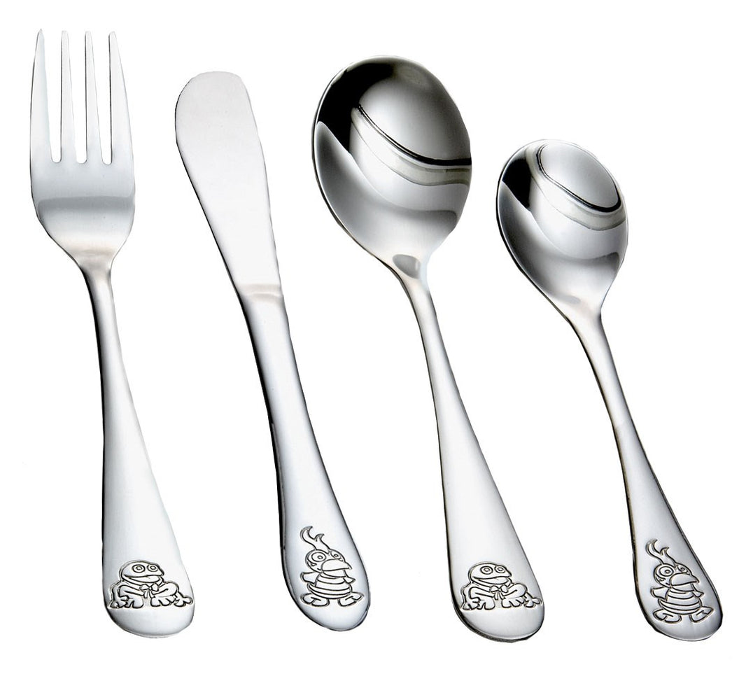 Rustfrit stål bestik m. Kaj & Andrea