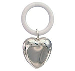 Forsølvet rangle hjerte