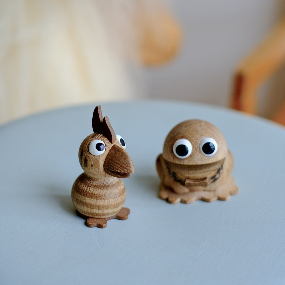 Træfigur, Andrea 11cm, Egetræ