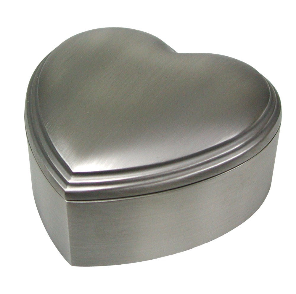 Fortinnet smykkeskrin 12x12 cm