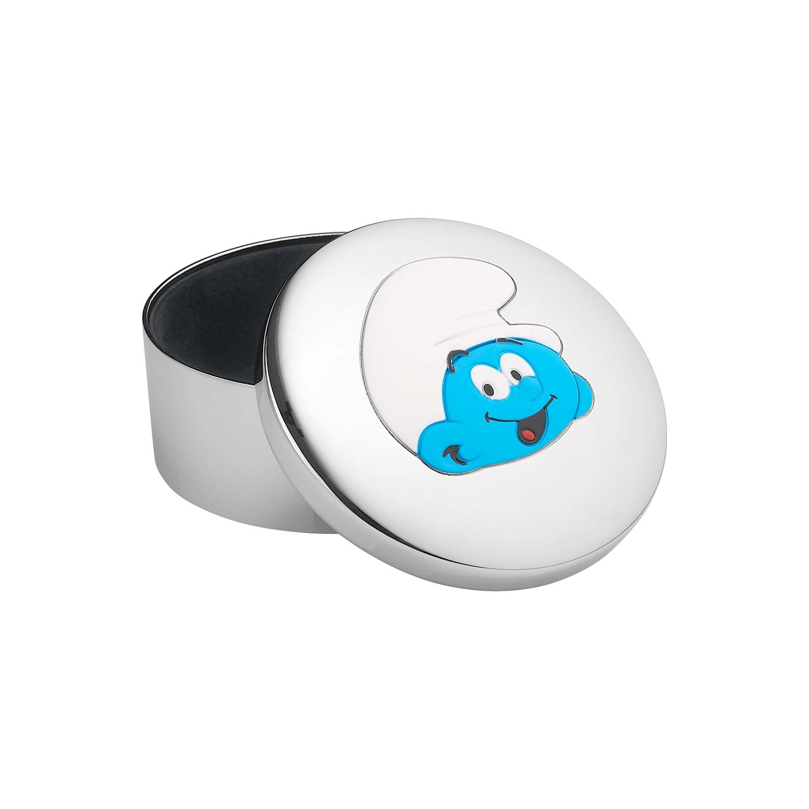 Chromeplated box - Smurf