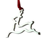 Deer silver-plated