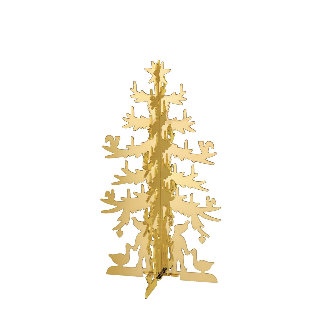 The fir tree - medium - gold-plated