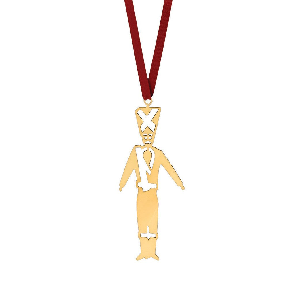 Pendant - Soldier - gold plated