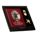 Book-box with pendant and bookmark - gold plated