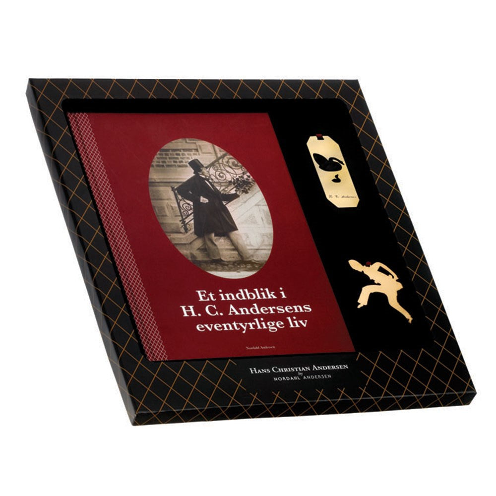 Bookset with pendant and bookmark gold-plated