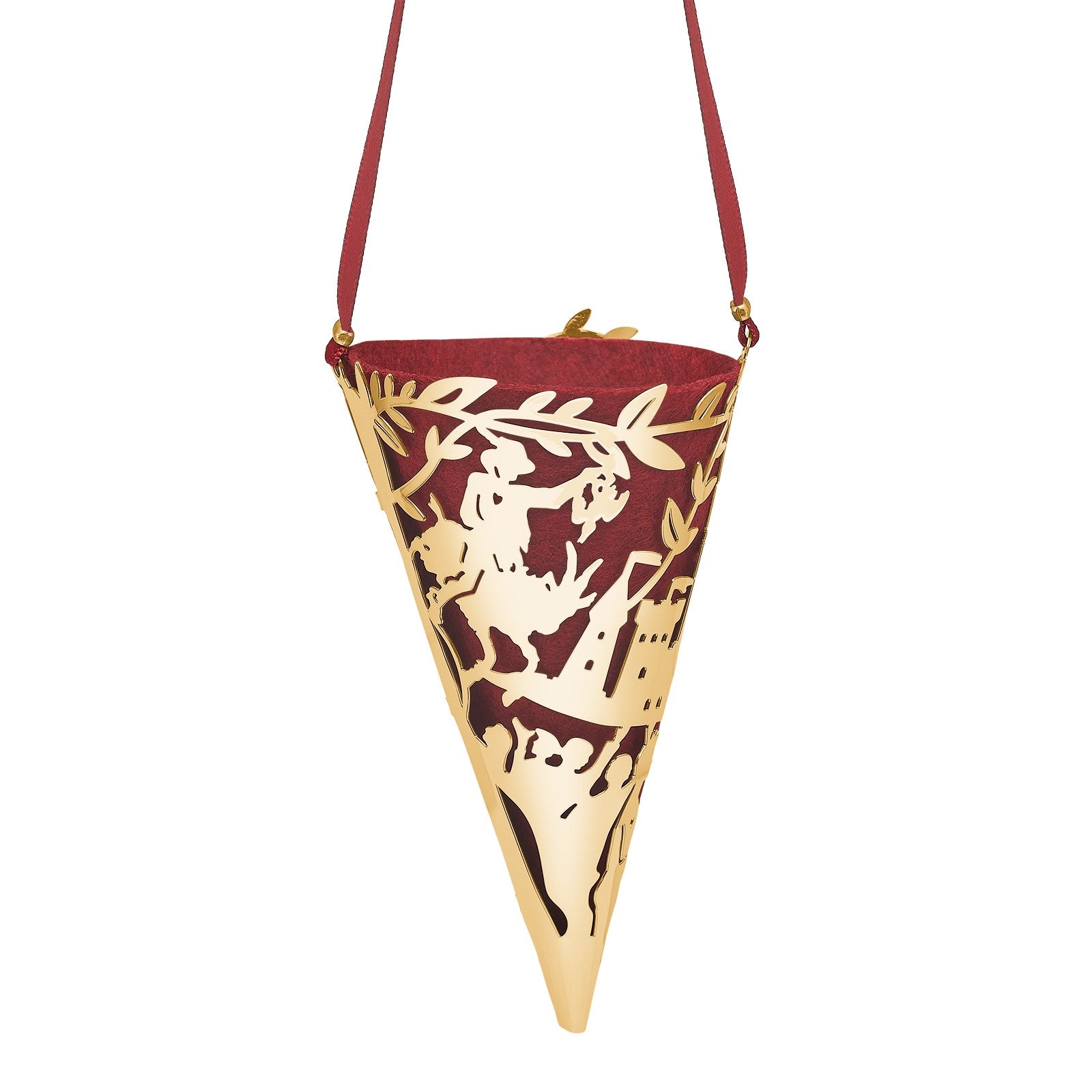 Spitztüte -Tölpel-Hans - 18k Verg.