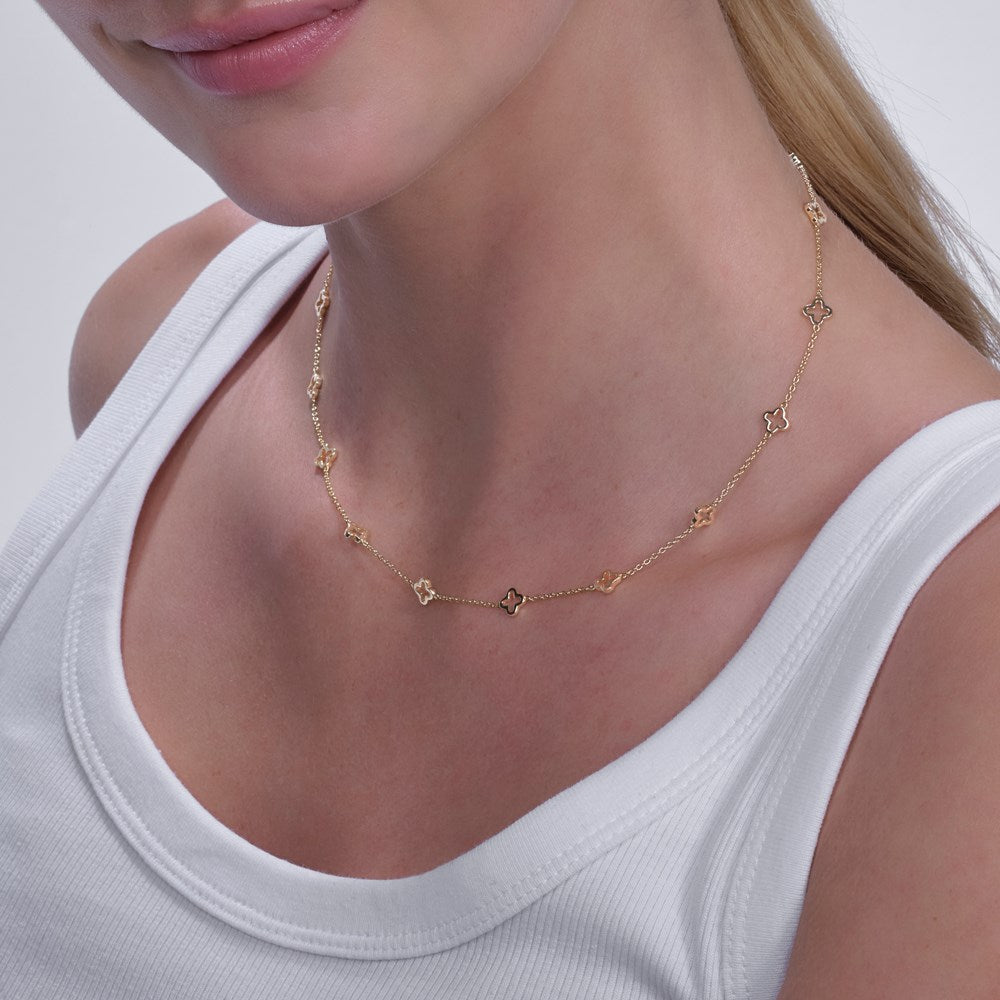 Silver necklace HARMONY52