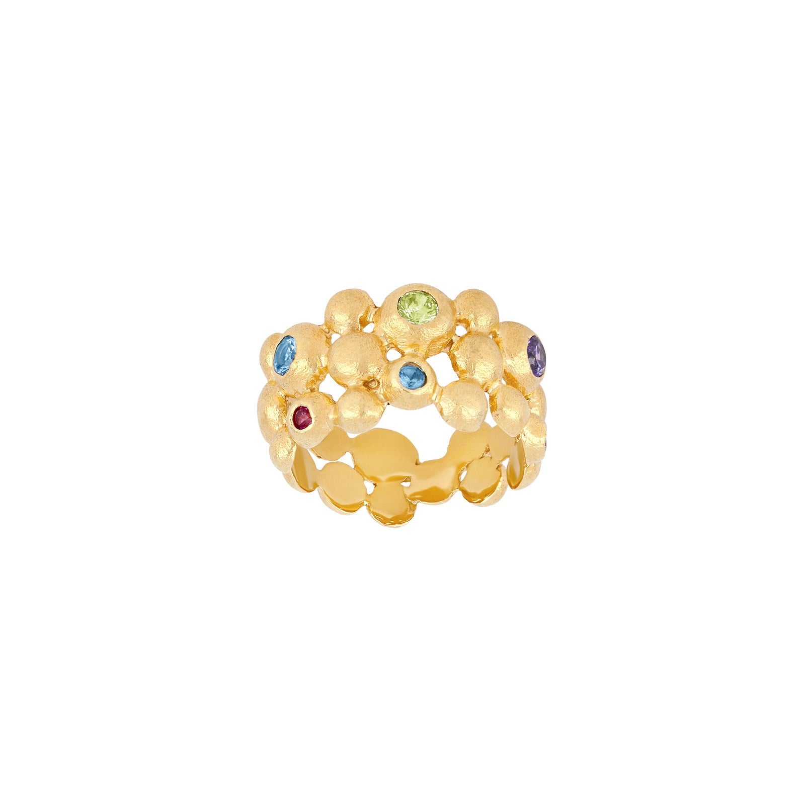 Rod. Silberring mit Zirkonia