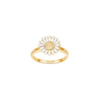 Stab. Silberring Daisy 10mm