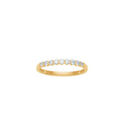 14kt. Gold Ring m. 0,25ct W/SI
